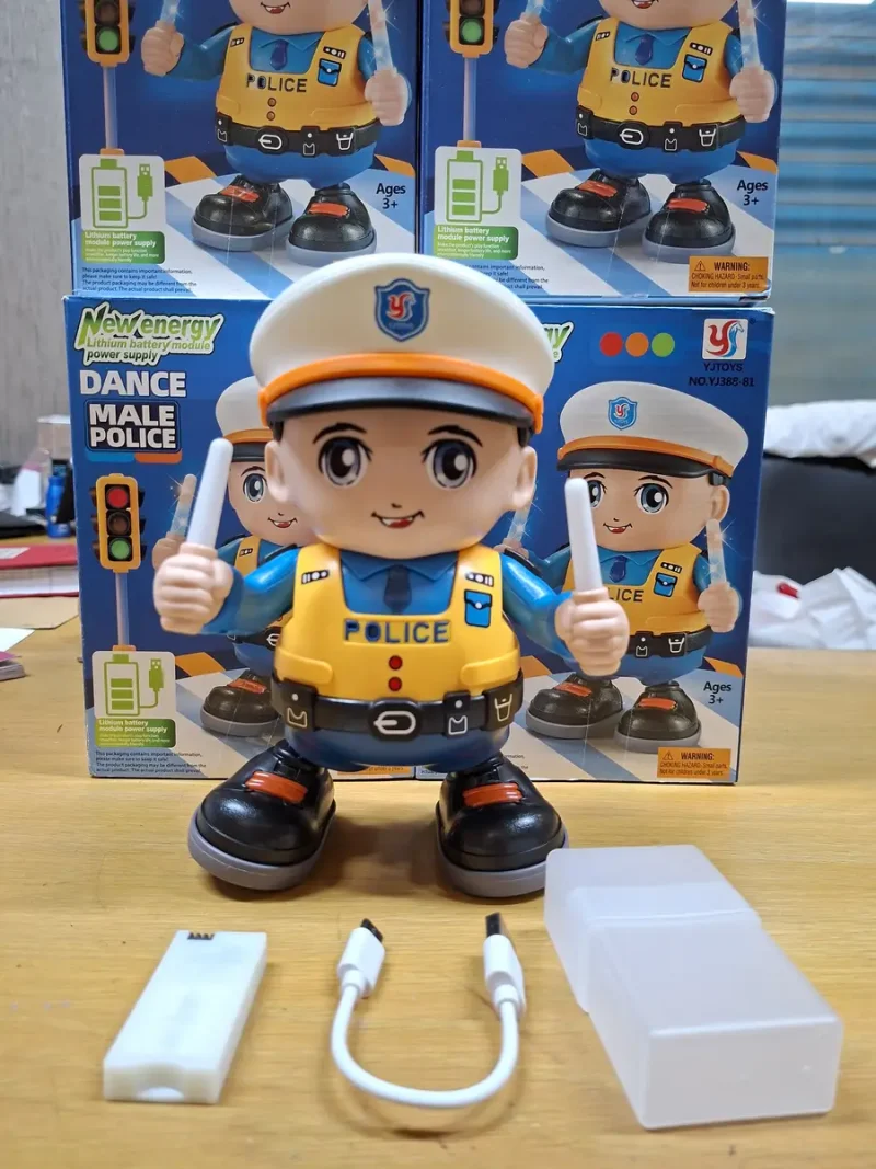 Dancing Male Police Robot - Image 3