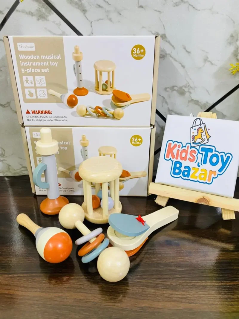 Wooden Musical Instrument Toy Set