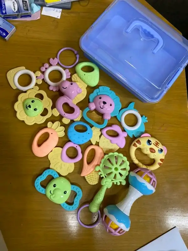 Baby Teethers/Rattles 18 Pcs Set - Image 3