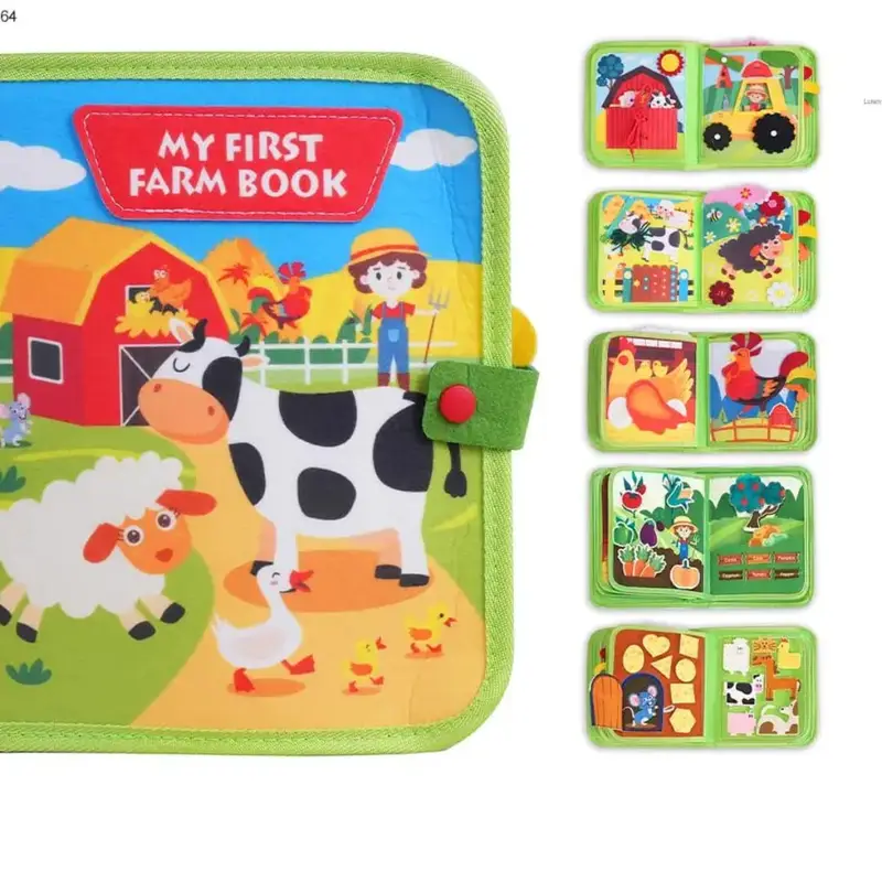 My First Farm Book – বাচ্চার মেধা বিকাশের স্মার্ট উপায় - Image 3