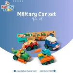 4 Pcs Military Car Set