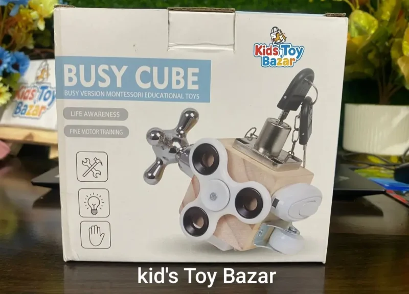 Busy Cube - Montessori Educational Toy - Image 6