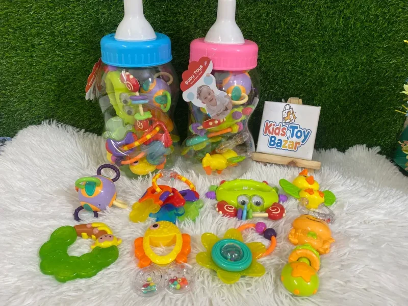 Teether + Rattle Set