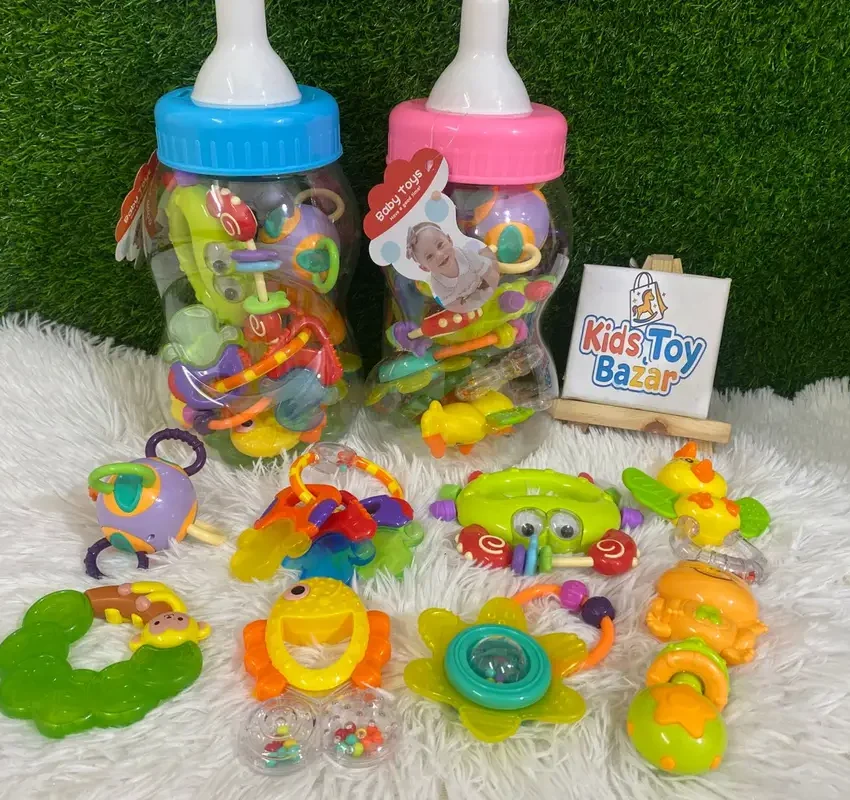 Teether + Rattle Set