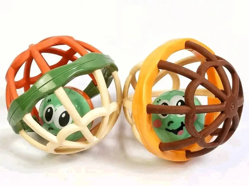 Baby Silicone Rattle Ball