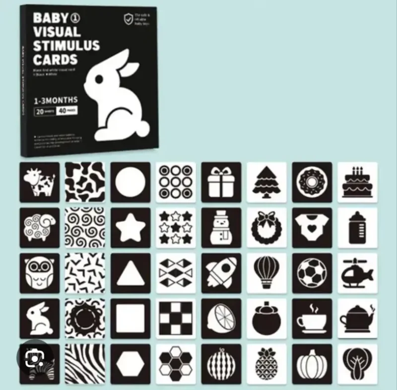 Baby Vision Trigger Cards/ High contrast cards - Image 2