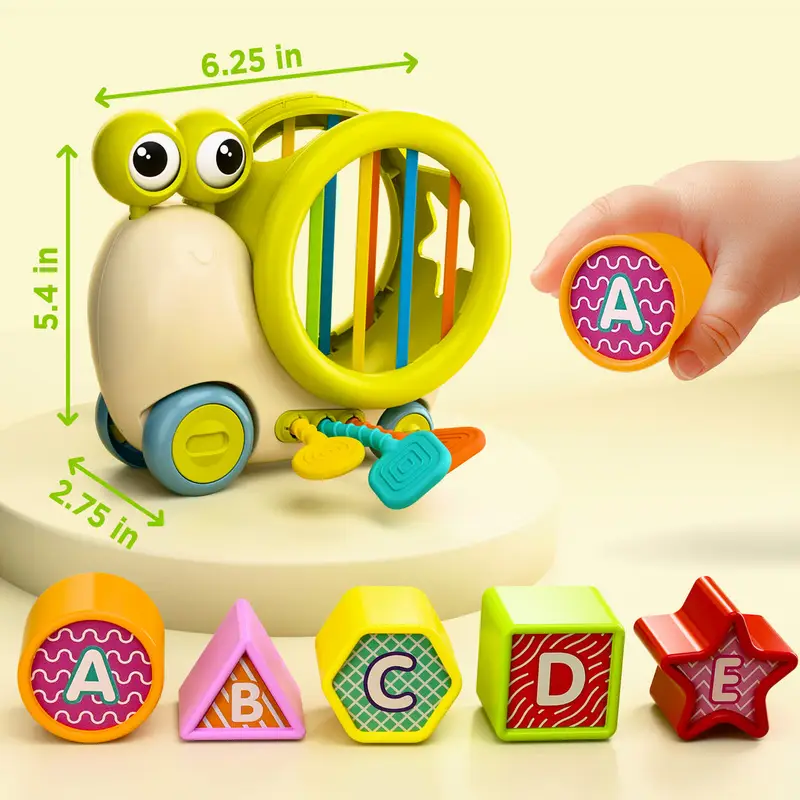 4 in 1 Interactive Baby Activity Toy for Motor Skills - Image 3