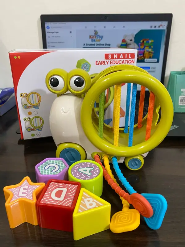 4 in 1 Interactive Baby Activity Toy for Motor Skills - Image 4