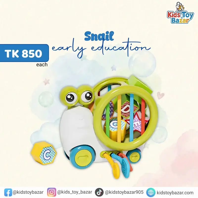 4 in 1 Interactive Baby Activity Toy for Motor Skills - Image 6