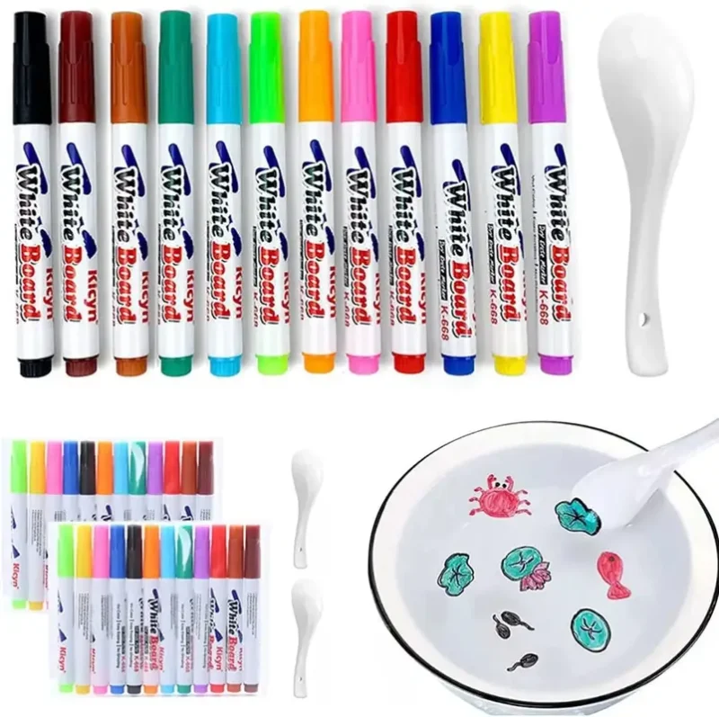 Water Floating Magic Marker Set - Image 3