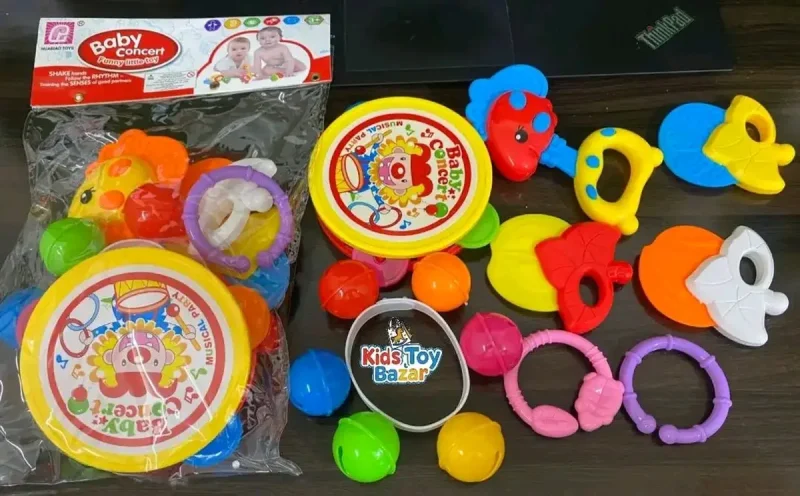 Teether / Rattle set (8 pc set)
