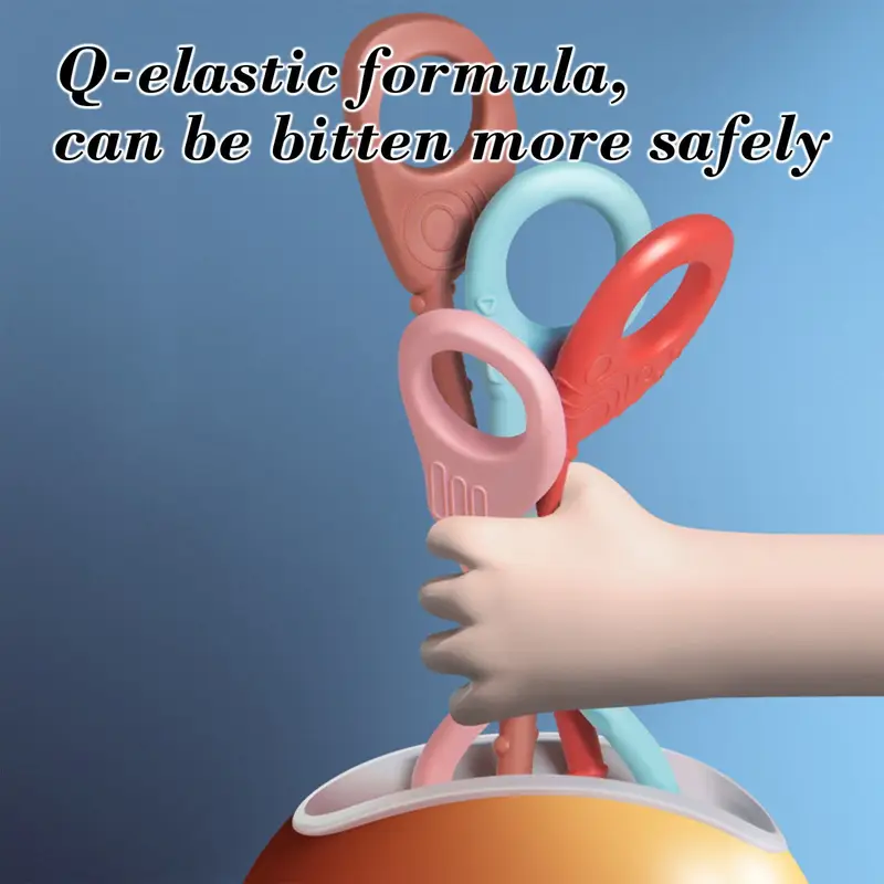 Pull String Crab Sensory Rattle Toy - Image 5