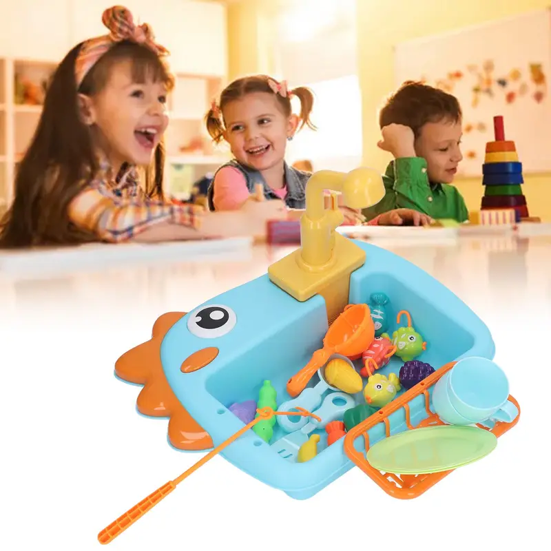 Dinosaur Fishing Sink